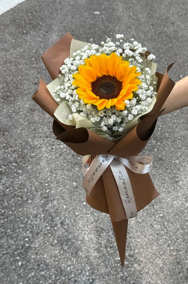 Bright Sunflower Arrangement