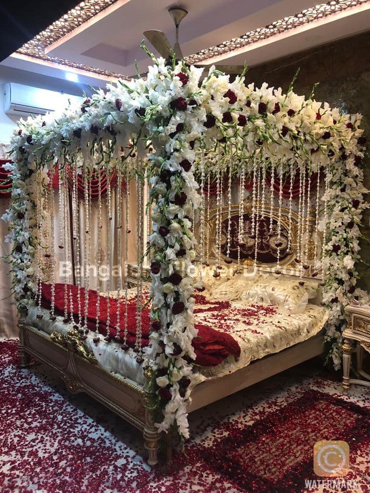 Lush Floral Canopy Decor