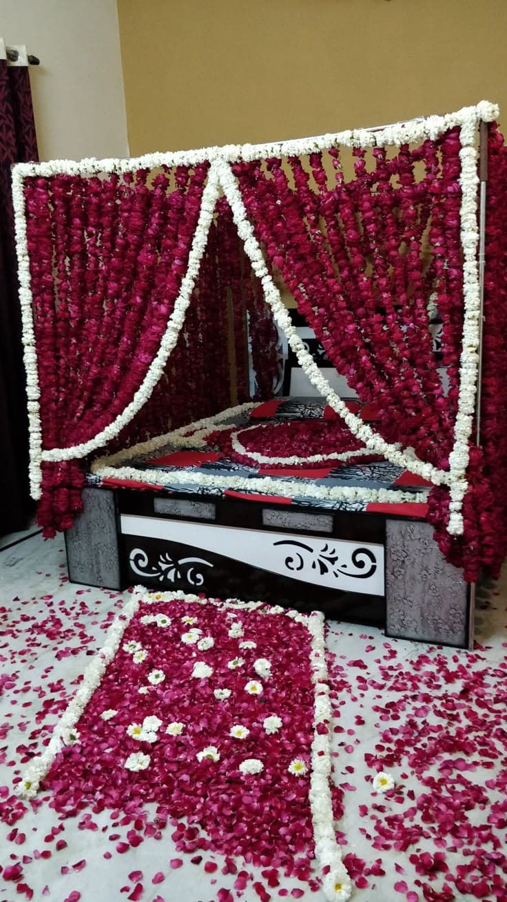 Luxury Anniversary Room Decor